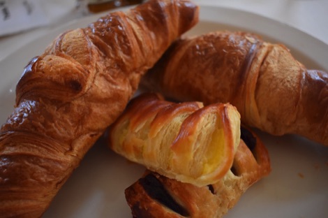 Ringwood Hall breakfast pastries